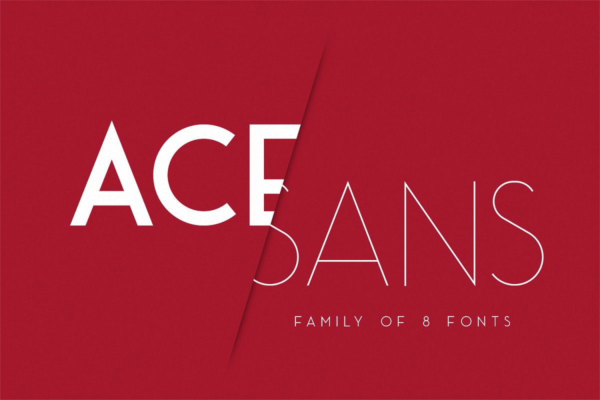 Ace Sans Font preview